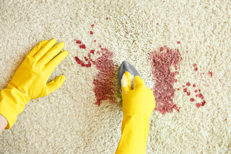 How to Get Blood Out of Carpet (Safe and Natural Methods)